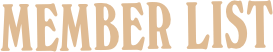 Member list